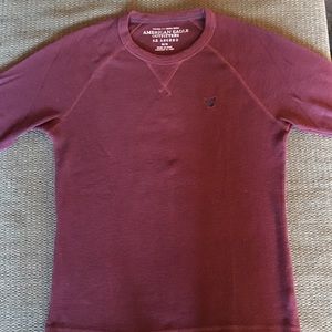 American Eagle burgundy sweater